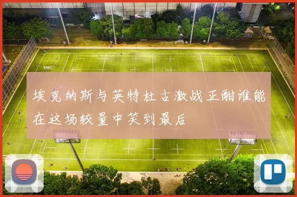 埃克纳斯与英特杜古激战正酣谁能在这场较量中笑到最后